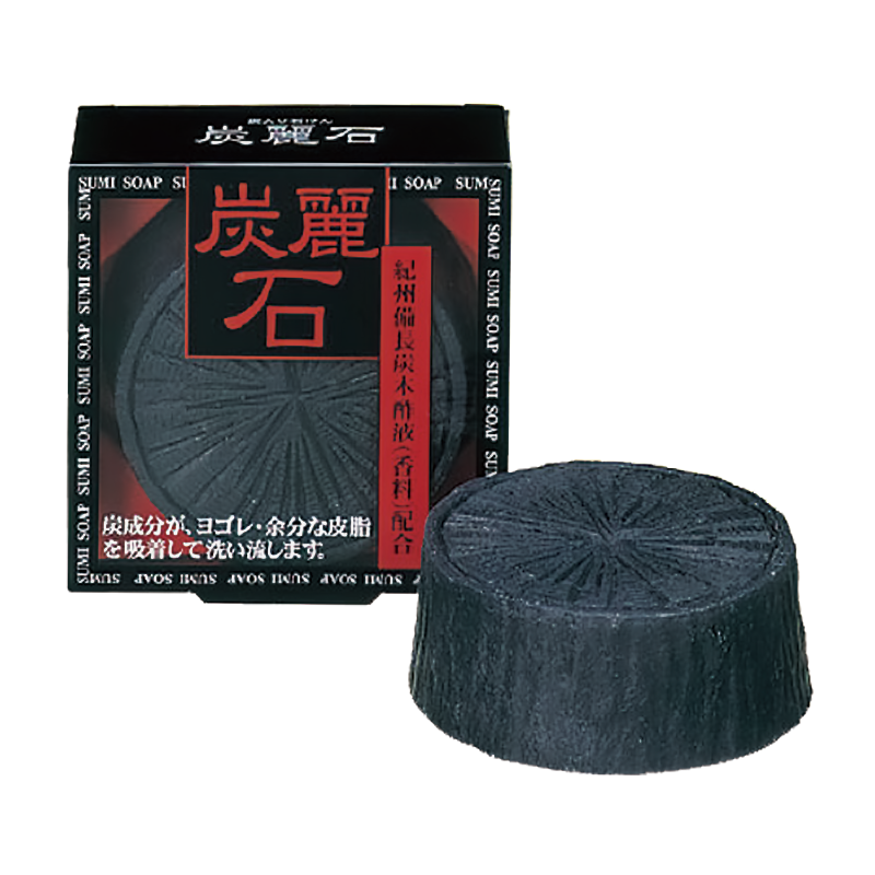 炭麗石 炭入り洗顔石鹸 CTR-I