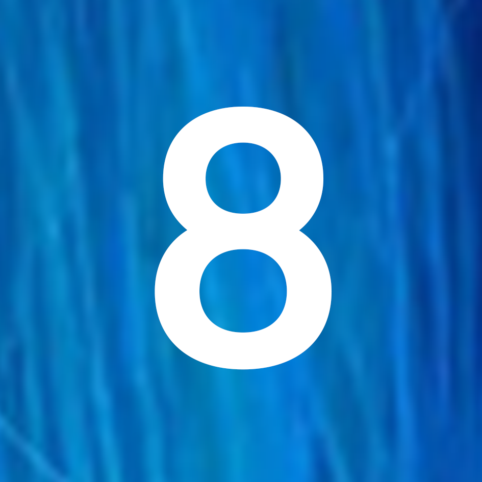 8 コーラルブルー