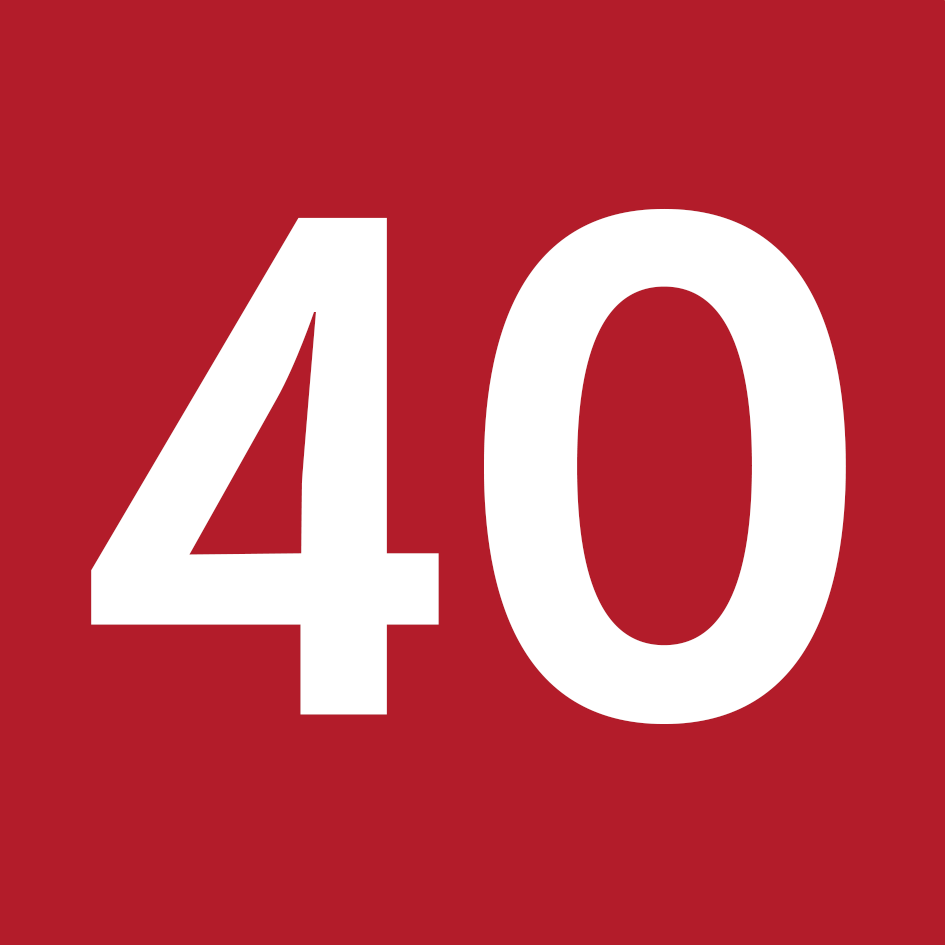 40バーミリオンレッド