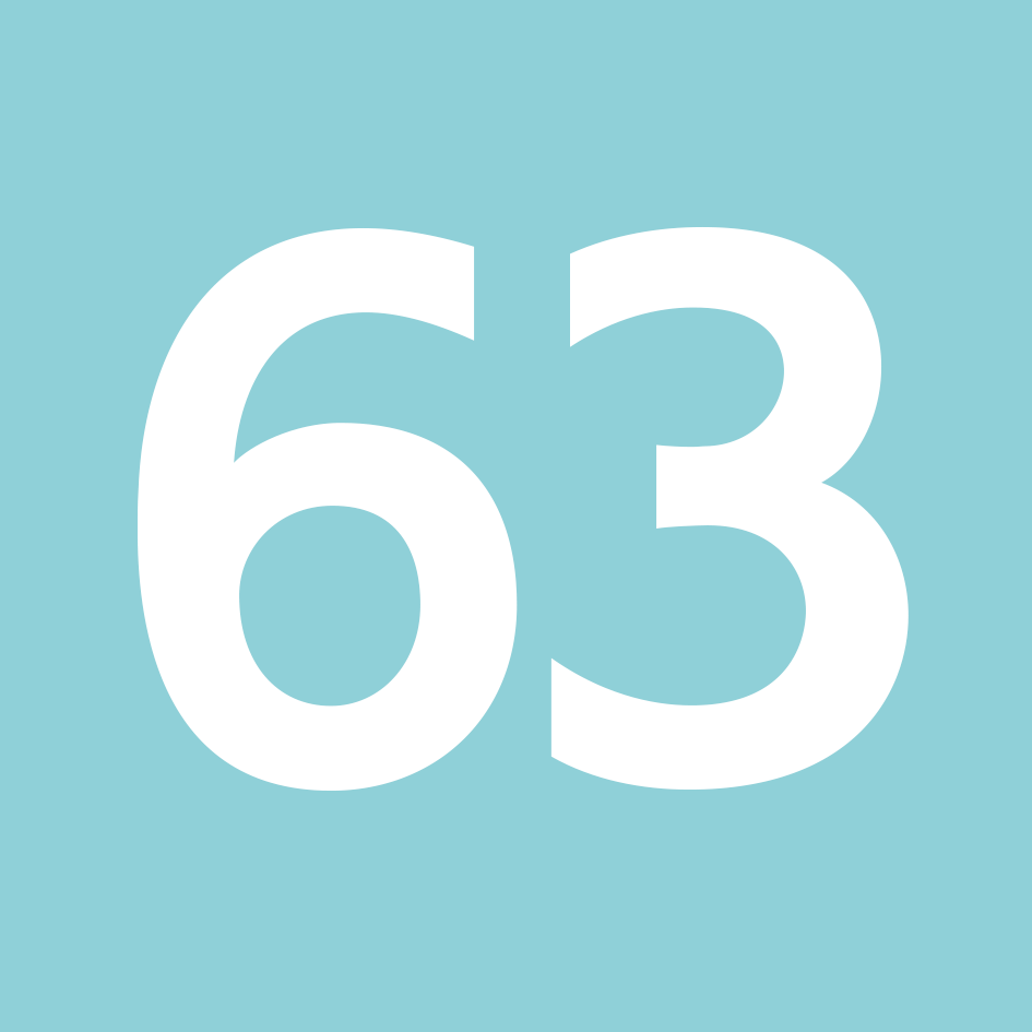 63バブルガムブルー