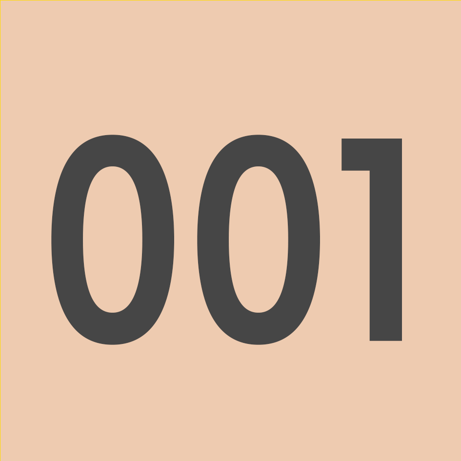 001 ライトベージュ