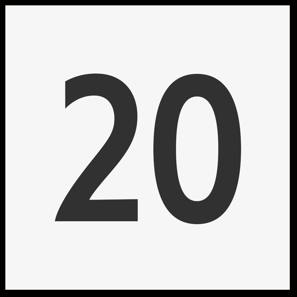 20 白