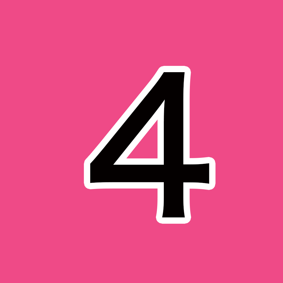 4 ショッキングピンク