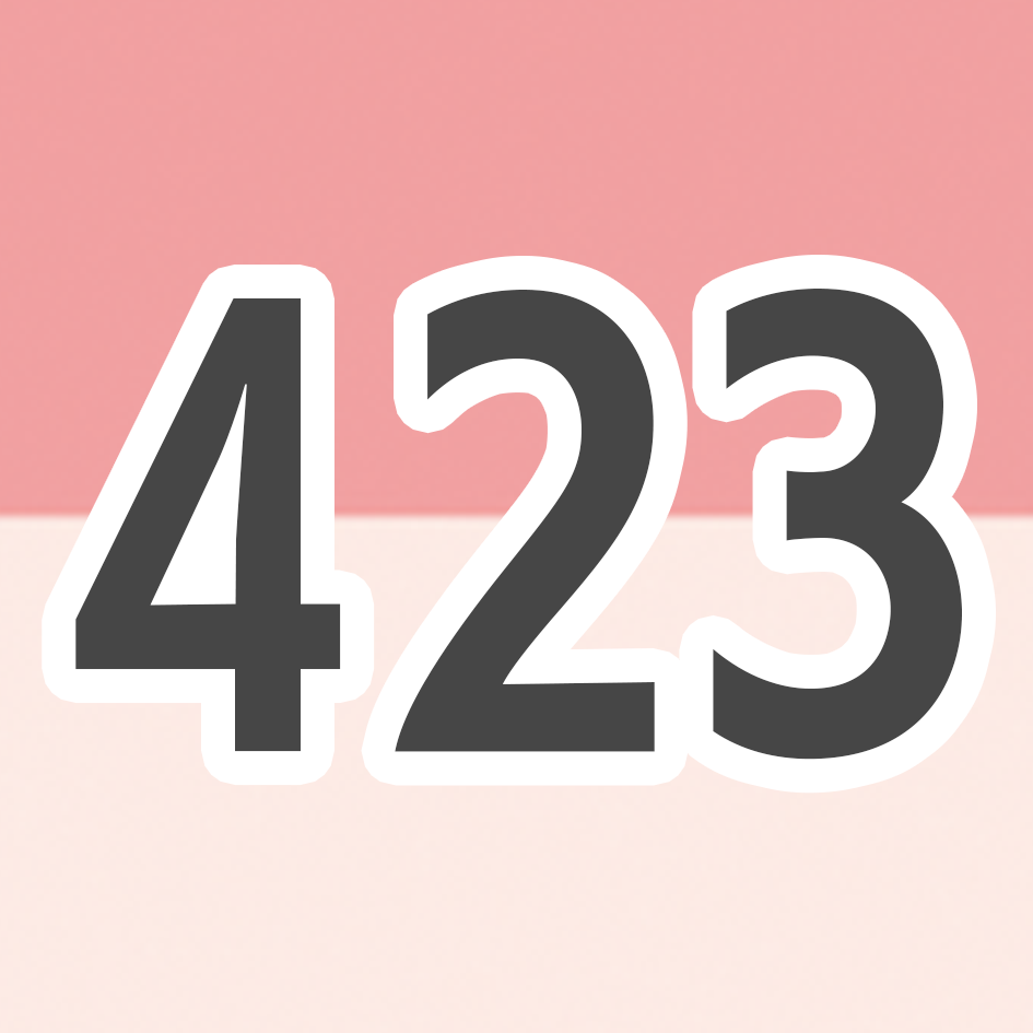 423 キャンドルピーチ×シェルピンク