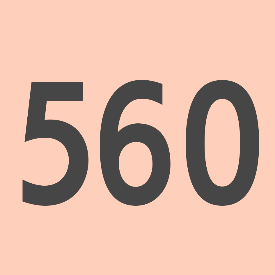 560 ナチュラルピンク