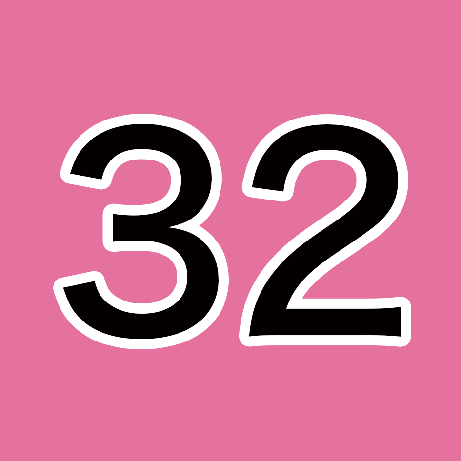 32ローズピンク