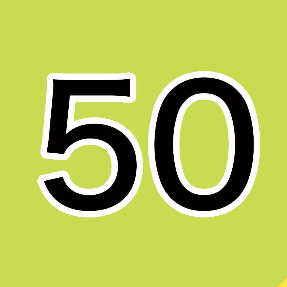 50ライムグリーン