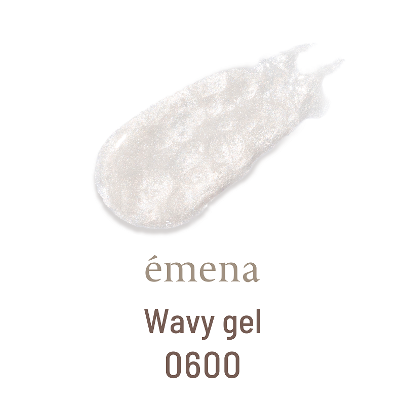 emena Wavy gel 0605 - ジェルネイル・ネイルシール