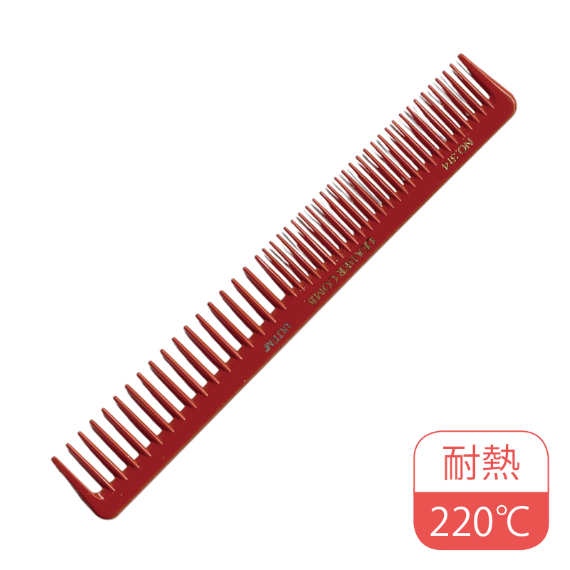 岡本商会｜ウルテムコーム NO.314 荒歯(レッド): 美容用品小物