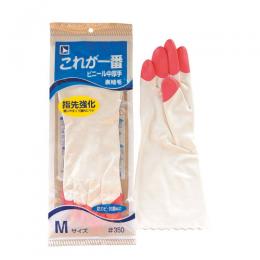 これが一番 ビニール 家庭用手袋 Mサイズ
