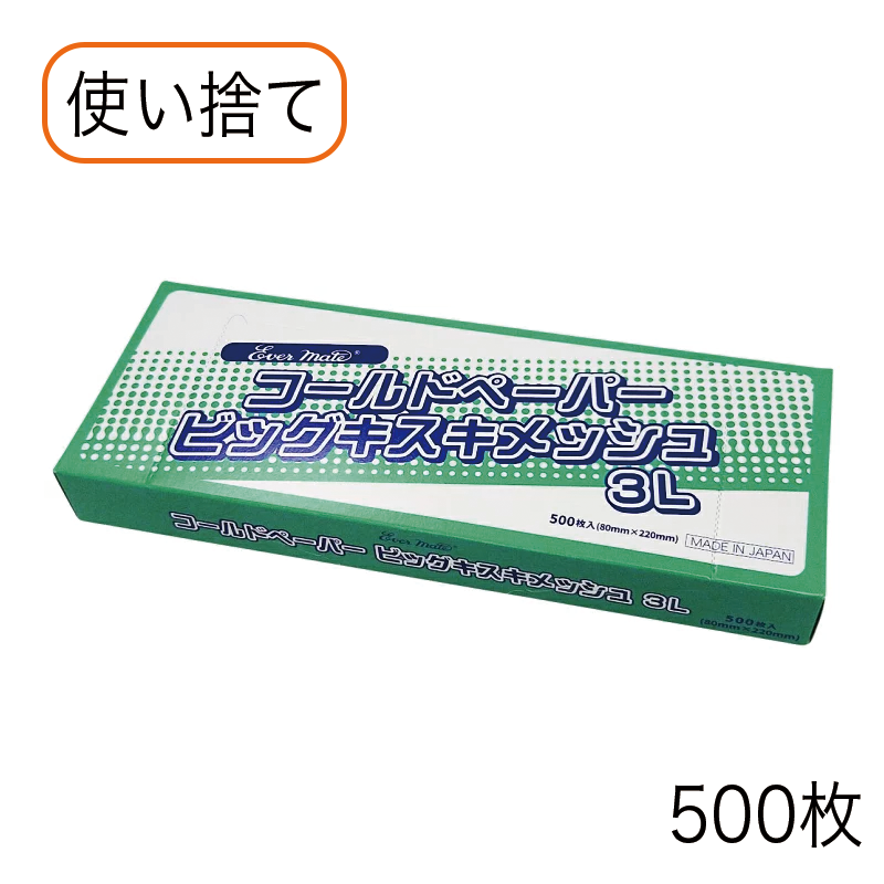 コールドペーパー ビッグキスキメッシュ3L(500枚入)