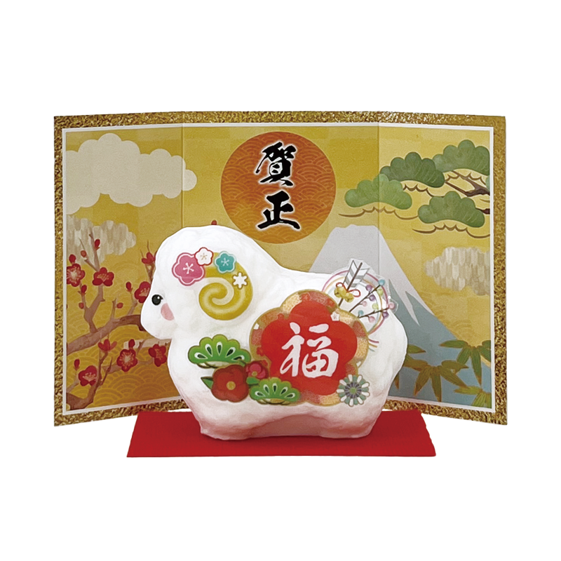迎春干支石けん  (箱入り)