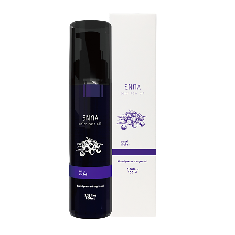 アンナカラー ヘアオイル アサイーバイオレット