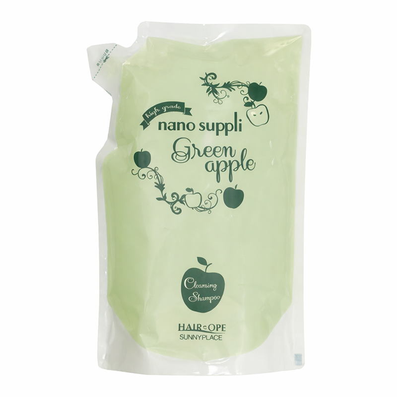 サニープレイス ナノサプリ クレンジング シャンプー グリーンアップル