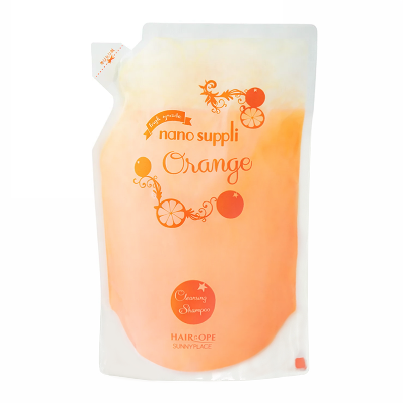 サニープレイス ナノサプリ クレンジング シャンプー オレンジ