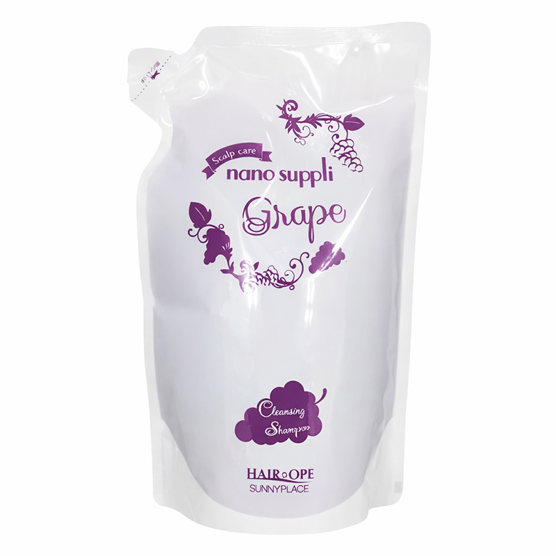 サニープレイス ナノサプリ クレンジング シャンプー グレープ
