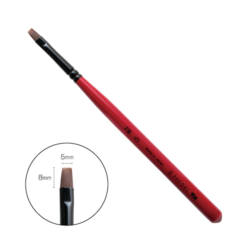 SPIRIT SP-FB5 スクエア平筆(キャップ付)