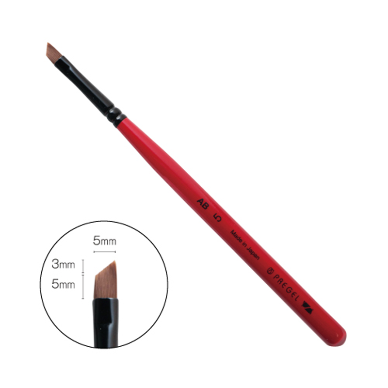 SPIRIT SP-AB5 斜め平筆(キャップ付)