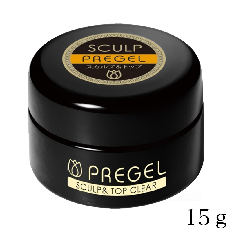 プリジェル スカルプ＆トップクリア(ソークオフセミハードジェル)