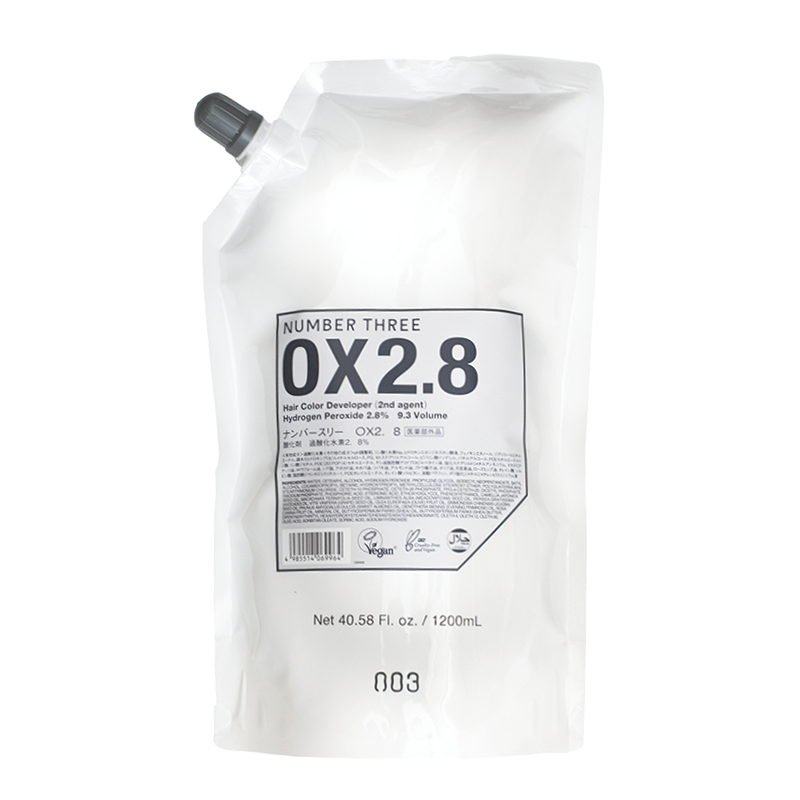 ヘアカラーデベロッパー オキシ 2.8%