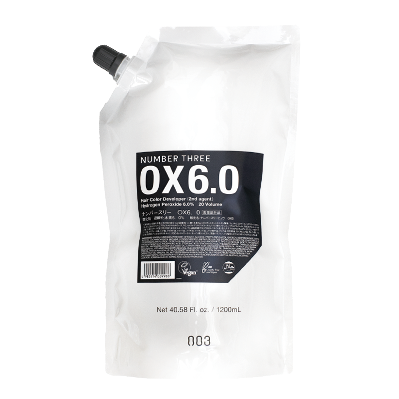 ヘアカラーデベロッパー オキシ 6.0%
