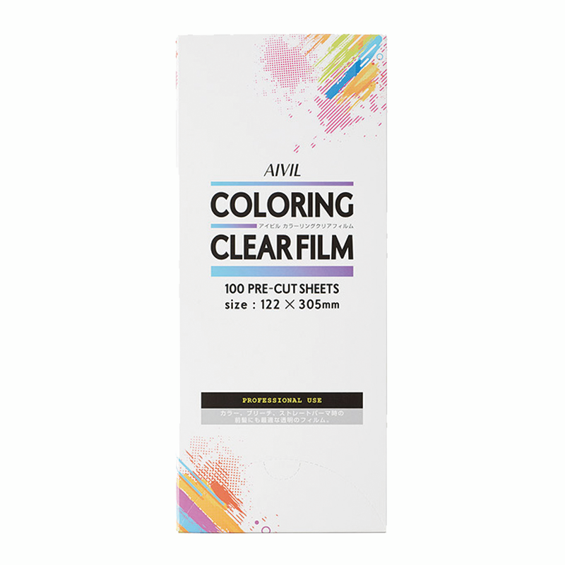 カラーリングクリアフィルム