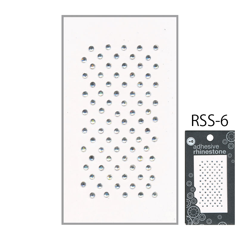 アドヒーシブ ラインストーン クリスタルストーンズ