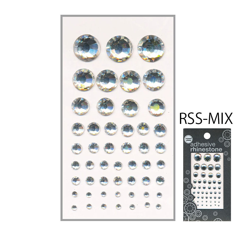 アドヒーシブ ラインストーン クリスタルストーンズ