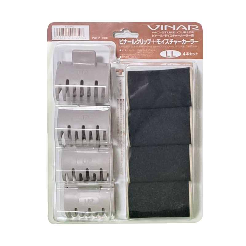 ビナール 専用別売りカーラー(4本入、クリップ付)