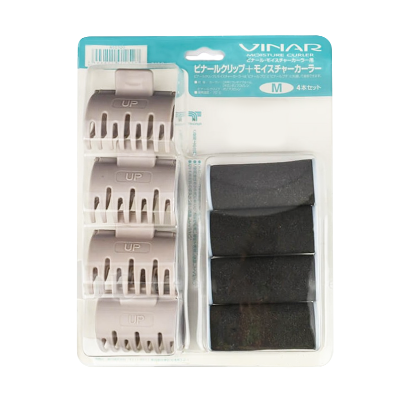 ビナール 専用別売りカーラー(4本入、クリップ付)