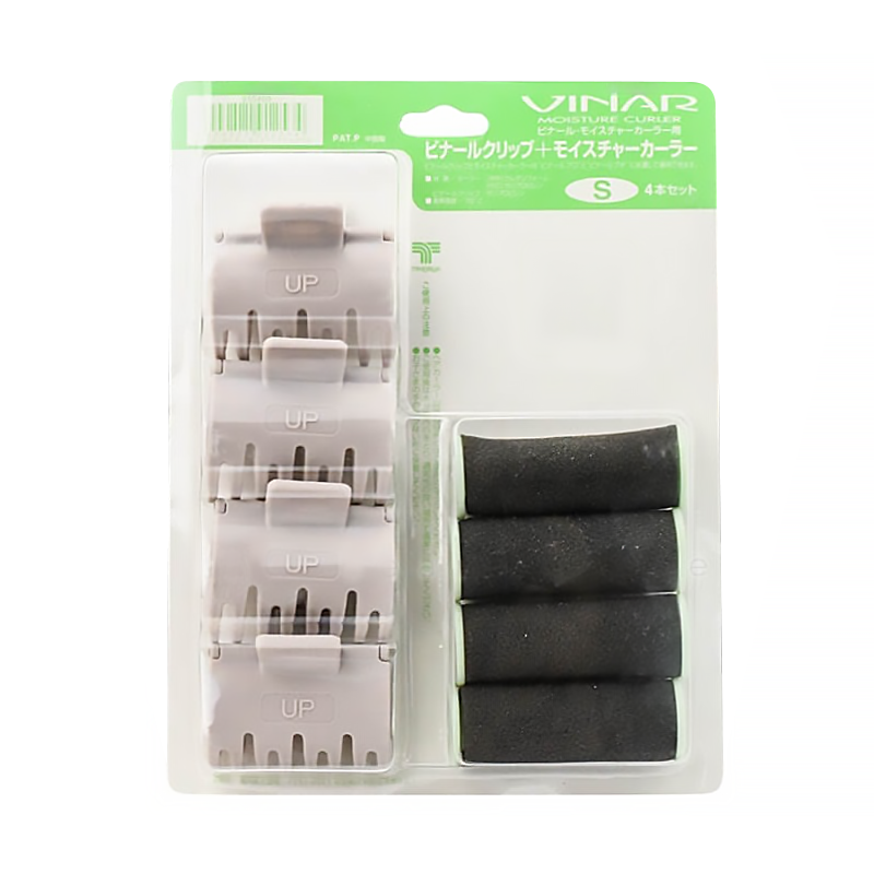 ビナール 専用別売りカーラー(4本入、クリップ付)