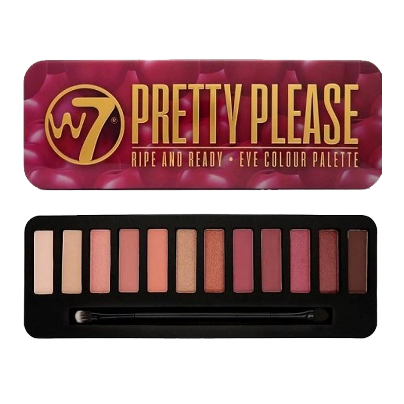 W7 12色アイシャドウパレット